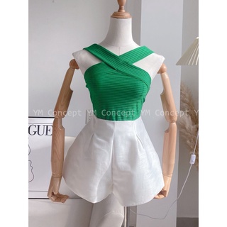 Quần Short Taffta Xếp Ly - Q0010
