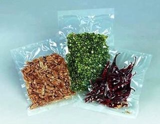 1 kg túi hút chân không, túi hút thực phẩm 2 mặt trơn