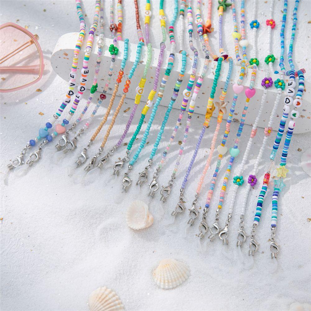 LEILY Dây Đeo Mắt Kính Nhiều Màu Mềm Mại Cho Nữ