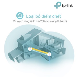 Wi-Fi Mesh Cho Toàn Ngôi Nhà AC1200 TP-Link Deco E4 - HÀNG CHÍNH HÃNG