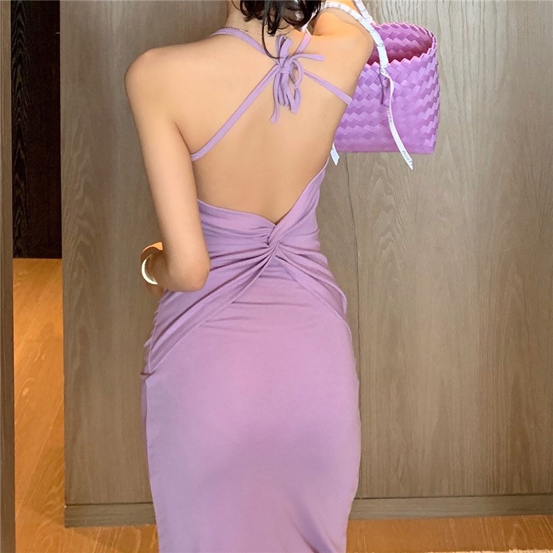 Đầm Dự Tiệc Thắt Nơ Lưng Quyến Rũ Cho Nữ | BigBuy360 - bigbuy360.vn