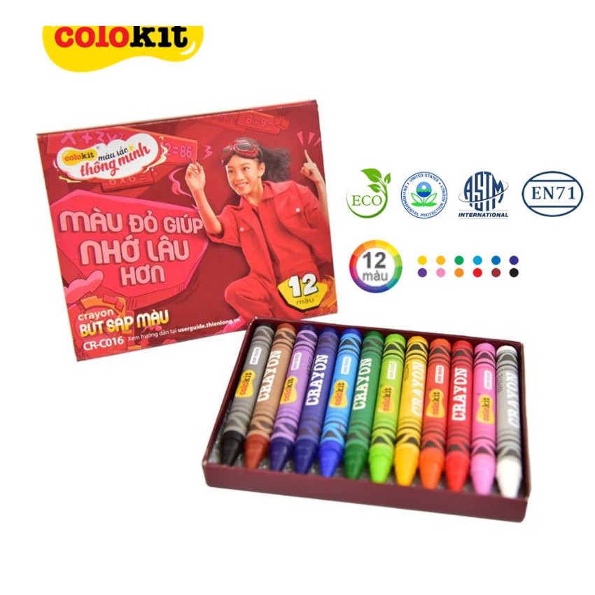 Sáp màu Colokit CR-C016