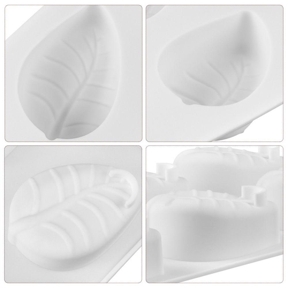 Khuôn Silicone Làm Xà Phòng Thủ Công Hình Chiếc Lá Đa Năng