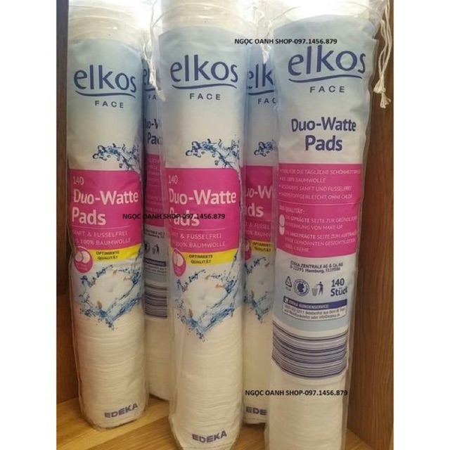 Combo 5 Bông tẩy trang Elkos