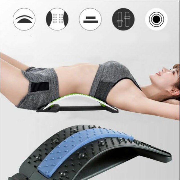 [FREESHIP-FULLBOX]-Khung nắn chỉnh hình cột sống và massage diện chuẩn - hỗ trợ điều trị thoát vị đĩa đệm, nhức mỏi lưng