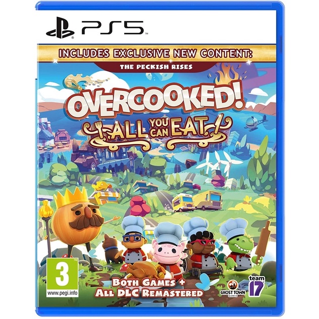 Game PS5 : Overcooked! All You Can Eat Likenew