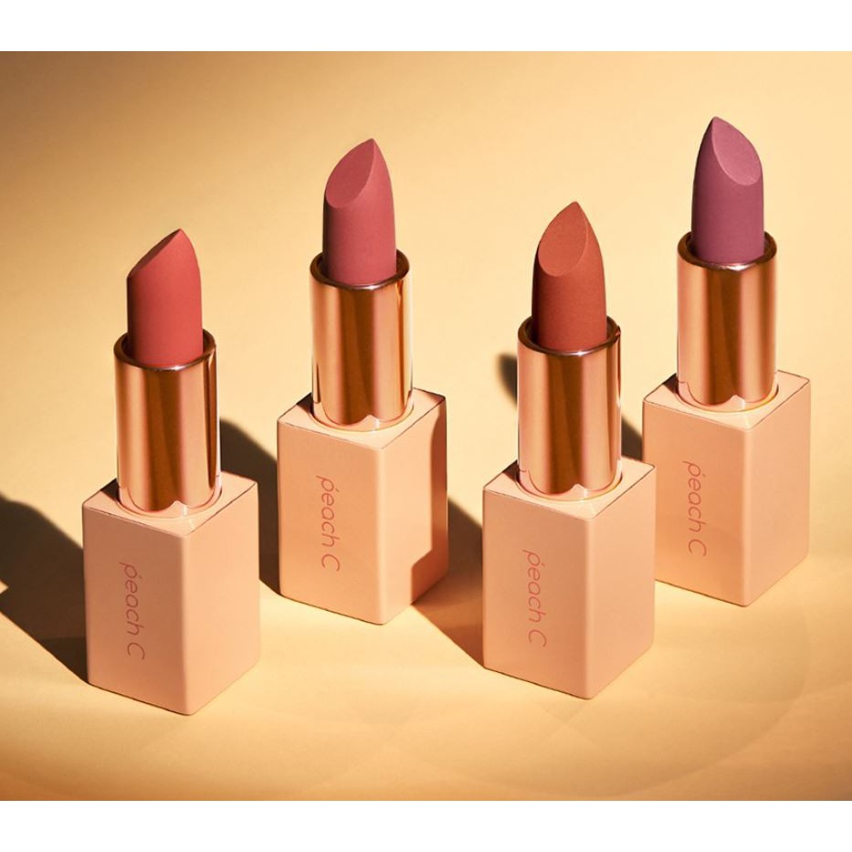 Son Thỏi Lên Màu Chuẩn, Mềm Mại Môi Peach C Four Season MLBB Lipstick 3.6g