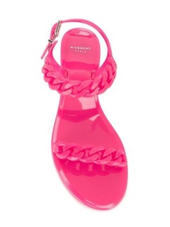 Giày sandals nhựa đúc Givenchy