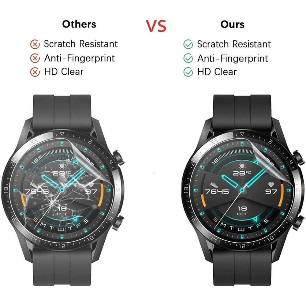 Miếng Dán Bảo Vệ Màn Hình HD Trong Suốt Cho GT GT2 46mm