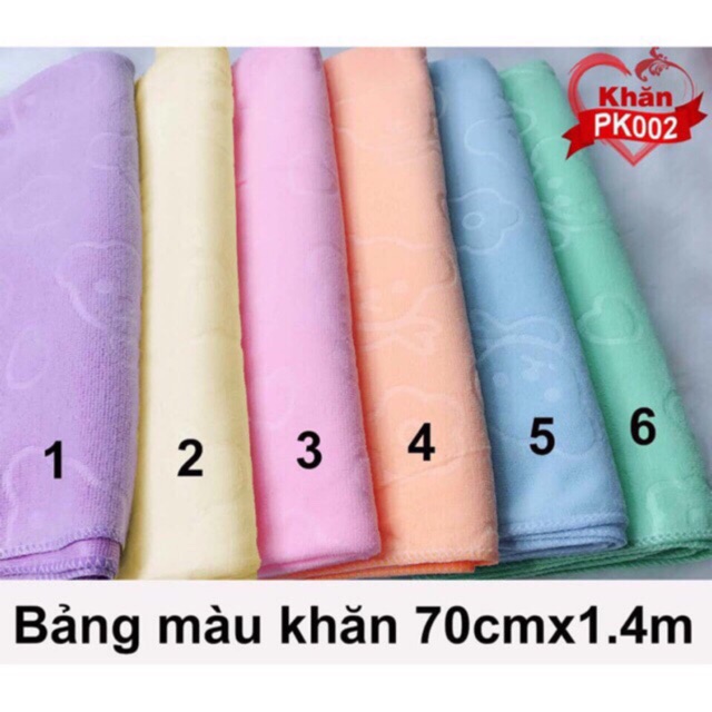 Khăn tắm xuất Nhật 75x140 cm siêu hót