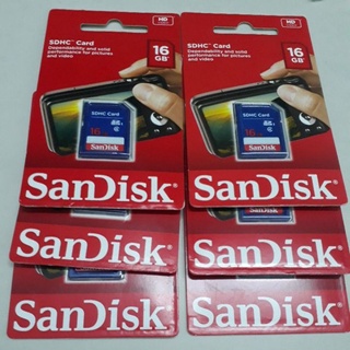 Thẻ nhớ sdhc sandisk 16gb máy ảnh canon
