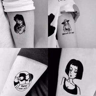 HÌNH XĂM TRẮNG ĐEN SIÊU COOL ( DỄ XĂM )