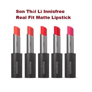 Son thỏi lì Innisfree Real Fit Matte Lipstick
