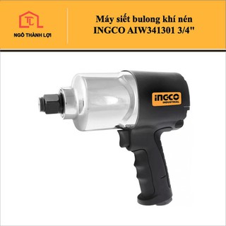 Máy bắn bulông - Máy siết bu lông điện - máy bắn bulong điên khí nén INGCO AIW341301 3/4"