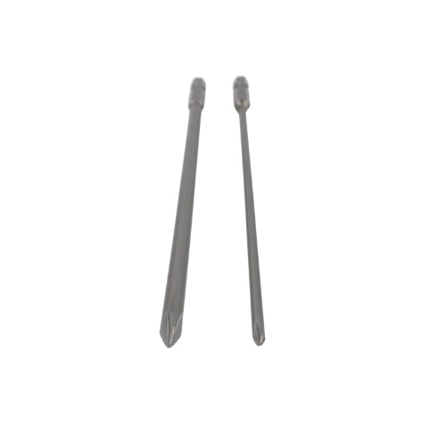 Mũi vít đầu bắn bake 4 cạnh hình chữ thập dài 150mm PH1 đuôi lục giác bằng thép S2