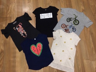 Combo 3 áo trẻ em  hàng VNXK