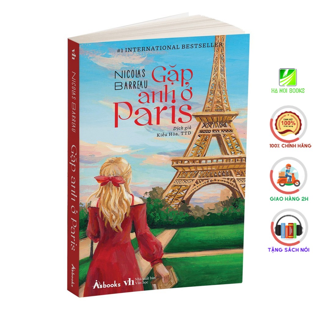 Sách - Gặp Anh Ở Paris - Tác giả Nicolas Barreau [AZVietNam]