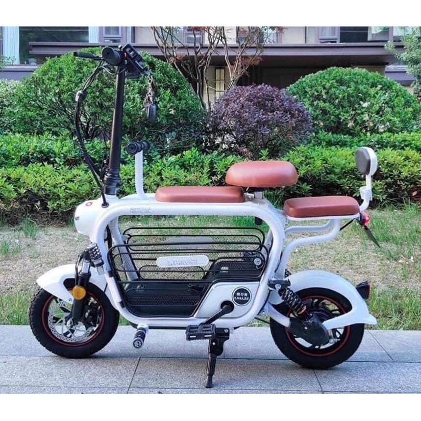 Xe điện mini LIHAZE 3 yên mẫu mới, pin Lithium 48V-15a, Hàng chính hãng