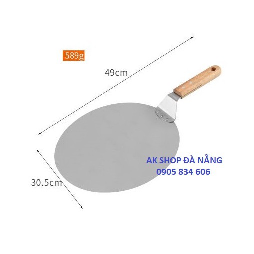 XẺNG XUC PIZZA CÁN GỖ/NHỰA 30.5CM