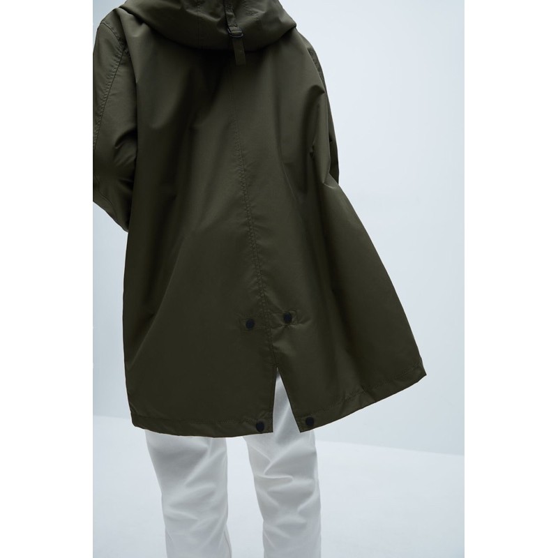 ÁO KHOÁC PARKA DÁNG ACSIMET CHỐNG THẤM NƯỚC ZARA AUTH NEW TAG SALE 2021