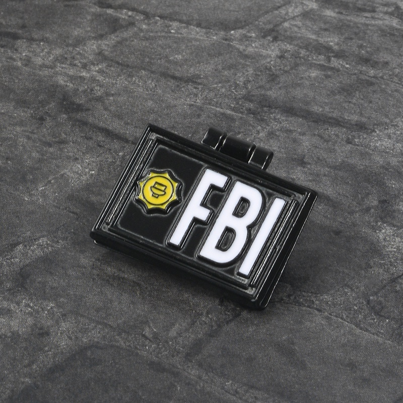 Huy Hiệu Cài Áo Hình FBI Ngộ Nghĩnh