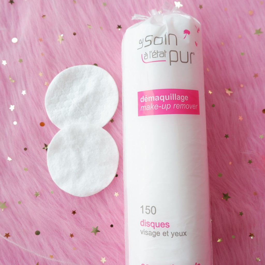 Bông tẩy trang hỗ trợ làm sạch lớp trang điểm Tetra Le Laretat Soin Pur Pháp 150 miếng NPP Shoptido | BigBuy360 - bigbuy360.vn