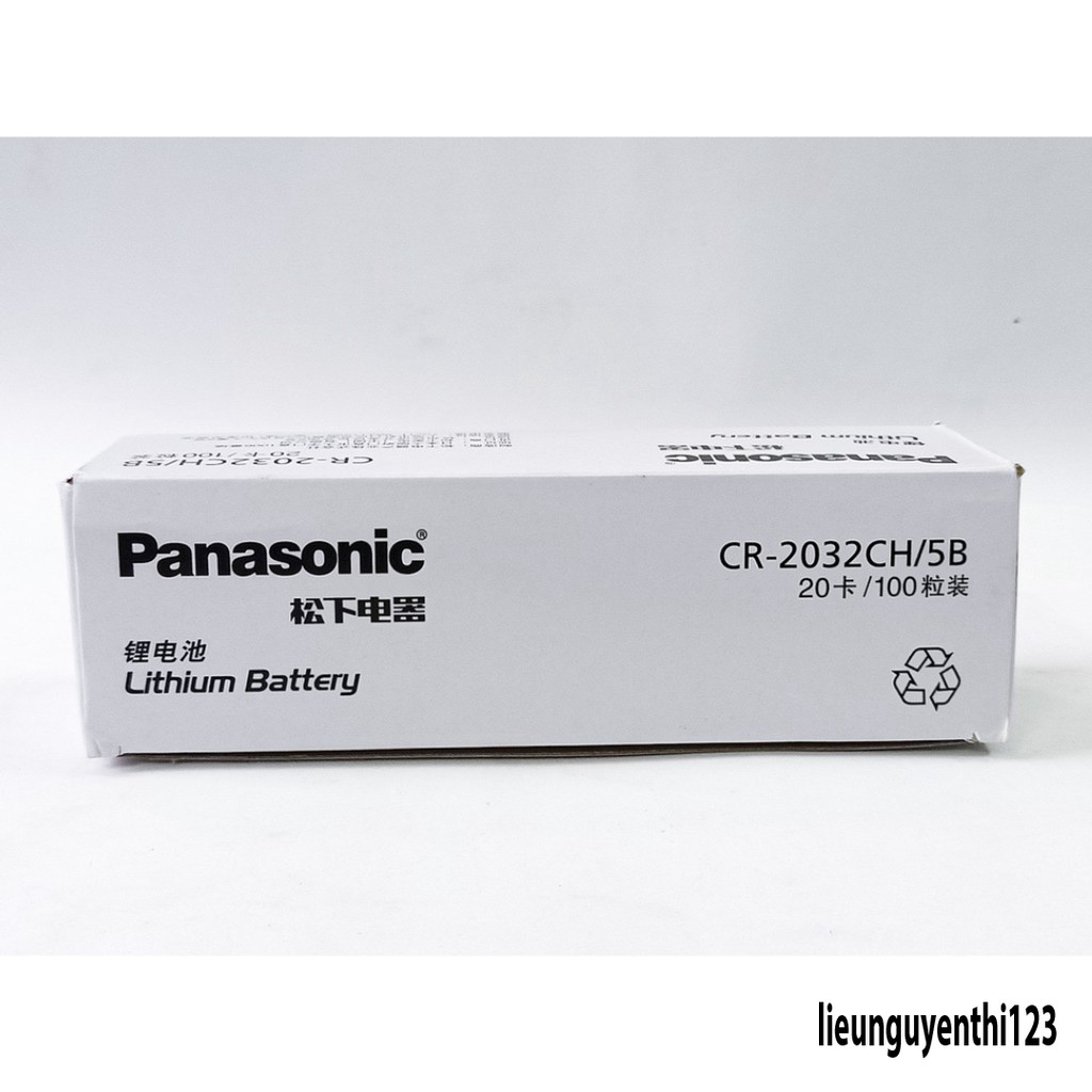 Pin CR2032 3v Lithium PANASONIC (hàng chất lượng)