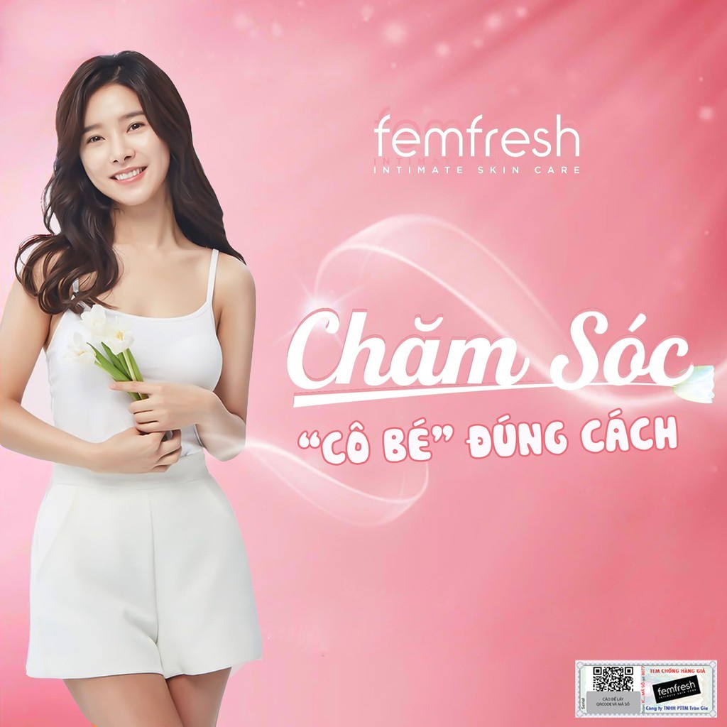 [Femfresh xịt] Xịt Thơm Mát Vùng Kín Cao Cấp Femfresh 125ml