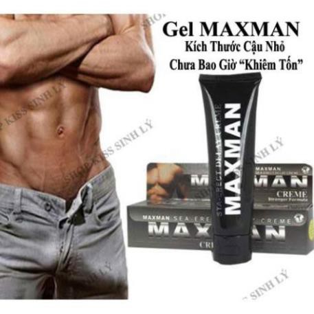 Gel MAXMAN -Tăng kích thước và kéo dài thời gian