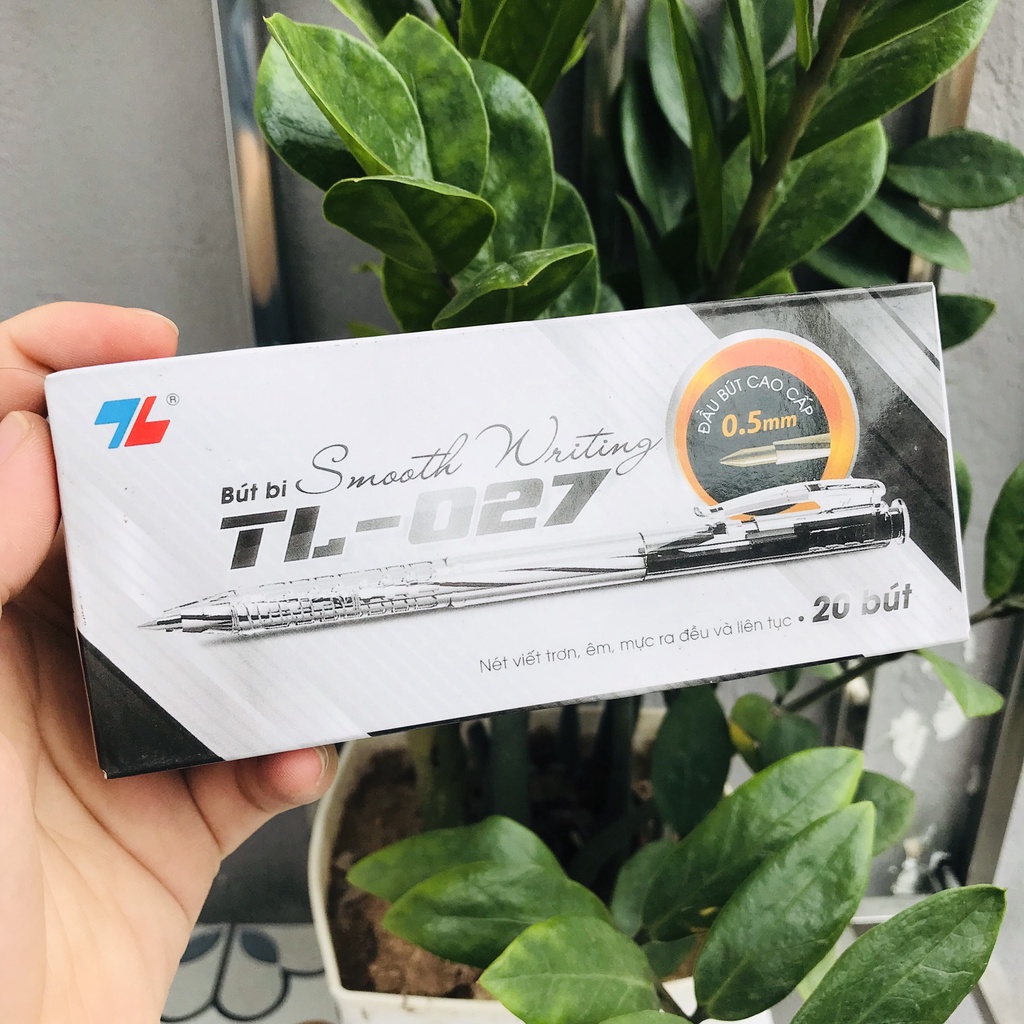[Nowship]COMBO 5 Bút Bi Thiên Long TL027 Chính Hãng (Cây)
