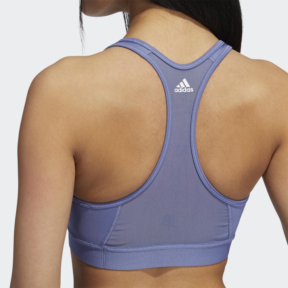 Áo Ngực Thể Thao adidas TRAINING Nữ Áo ngực 3 Sọc có đệm Don't Rest Alphaskin Màu tím HF1572