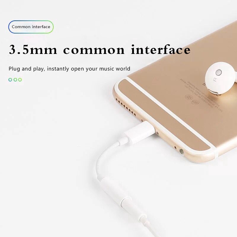 Cáp Chuyển Đổi Âm Thanh Lightning Sang 3.5mm Cho Tai Nghe Jp1