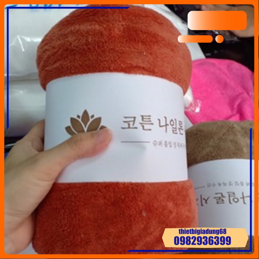 Khăn Tắm Lông Cừu Cao Cấp Kiểu Dáng Hàn Quốc Chất Liệu Cotton Mềm Mịn, Siêu Thấm Hút Nước, Nhanh Khô