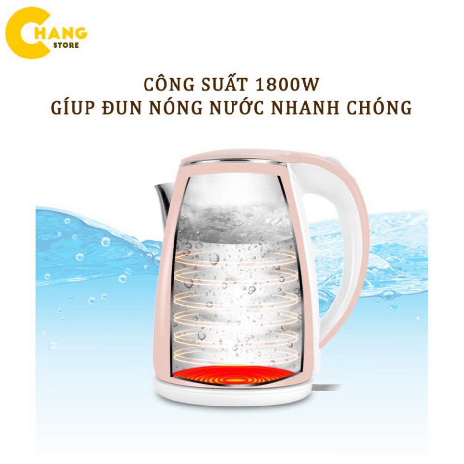 Ấm Siêu Tốc JipLai Thái Lan 2.5L Cao Cấp | (LH3)