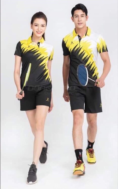 Bộ thể thao cầu lông, tennis, bóng chuyền lining cao cấp