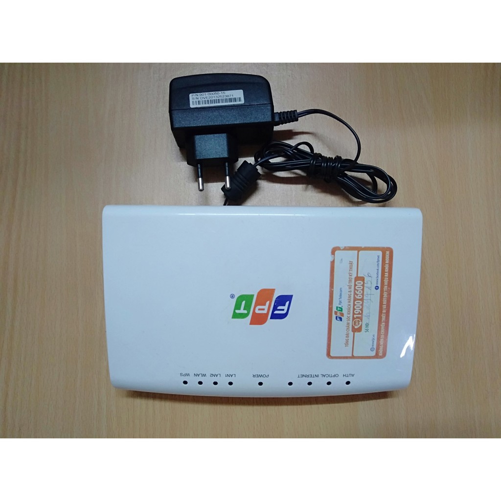 Modem Phát Wifi Quang Gigabit F.P.T G-97D2 , Râu Ngầm , 2 Cổng LAN.(Cũ)