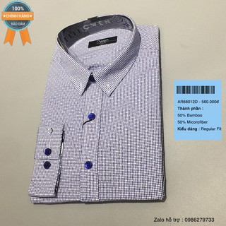 (OWEN GIẢM GIÁ ) - Áo sơ mi dài tay Owen chính hãng - AR68012D