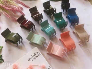 Kẹp càng cua 5 răng bảng màu Baby mới 2020