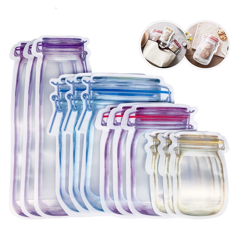Set 5 túi zip chuyên dụng cho bảo quản thực phẩm