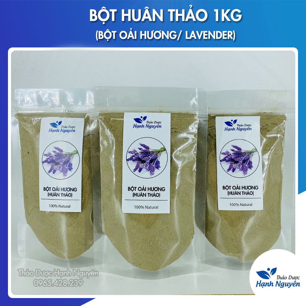 Bột Huân Thảo 1kg (Oải Hương/ Lavender/ Hương Thảo) - Có hút chân không