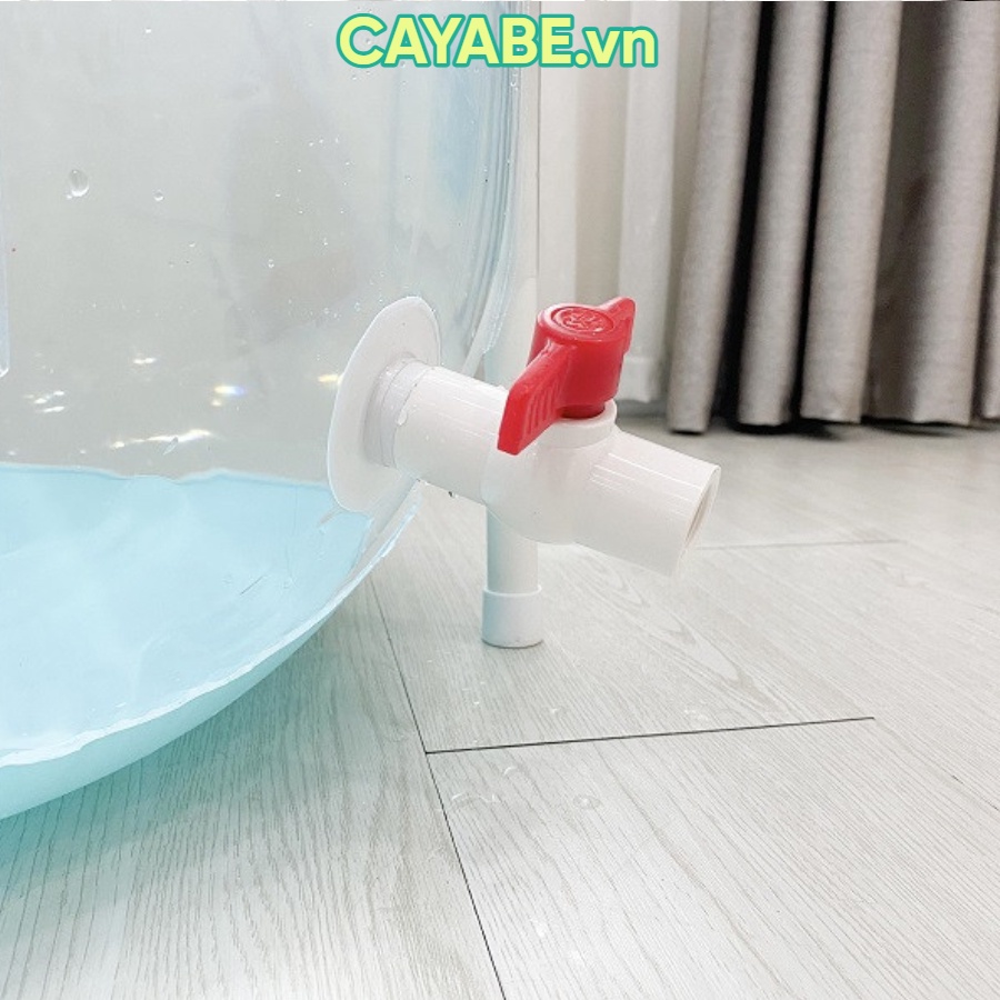 [CAYABE]: Bể bơi đứng thành cao size lớn 80x80 cm cho bé sơ sinh Doctor Dolphin (tặng phao cổ, bơm)