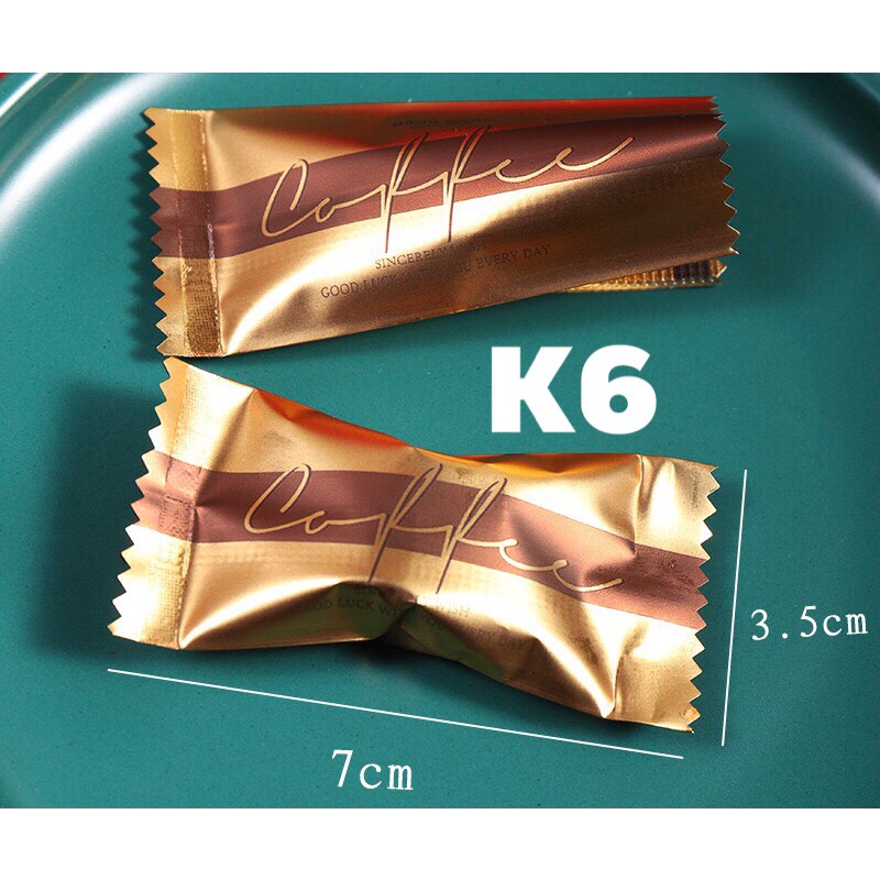 Túi đựng kẹo Coffee K6 - 3.5*7cm (100c)