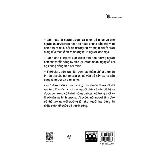 Sách - Lãnh đạo luôn ăn sau cùng | BigBuy360 - bigbuy360.vn