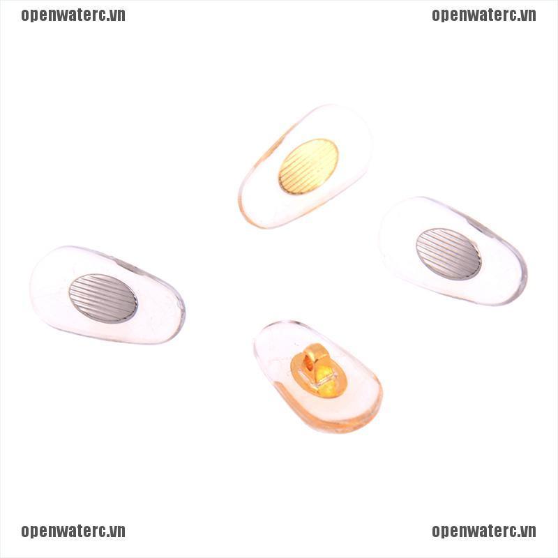 Opc Set 10 Cặp Đệm Mũi Bằng Silicon Cho Mắt Kính Kính Kính