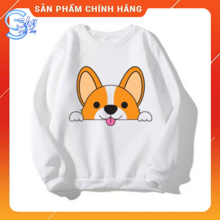 FORM RỘNG IN HÌNH CÚN SHIBA SIÊU CUTE