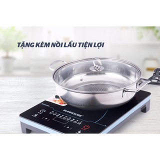 Bếp từ cảm ứng SUNHOUSE SHD6863 ( Kèm nồi lẩu )