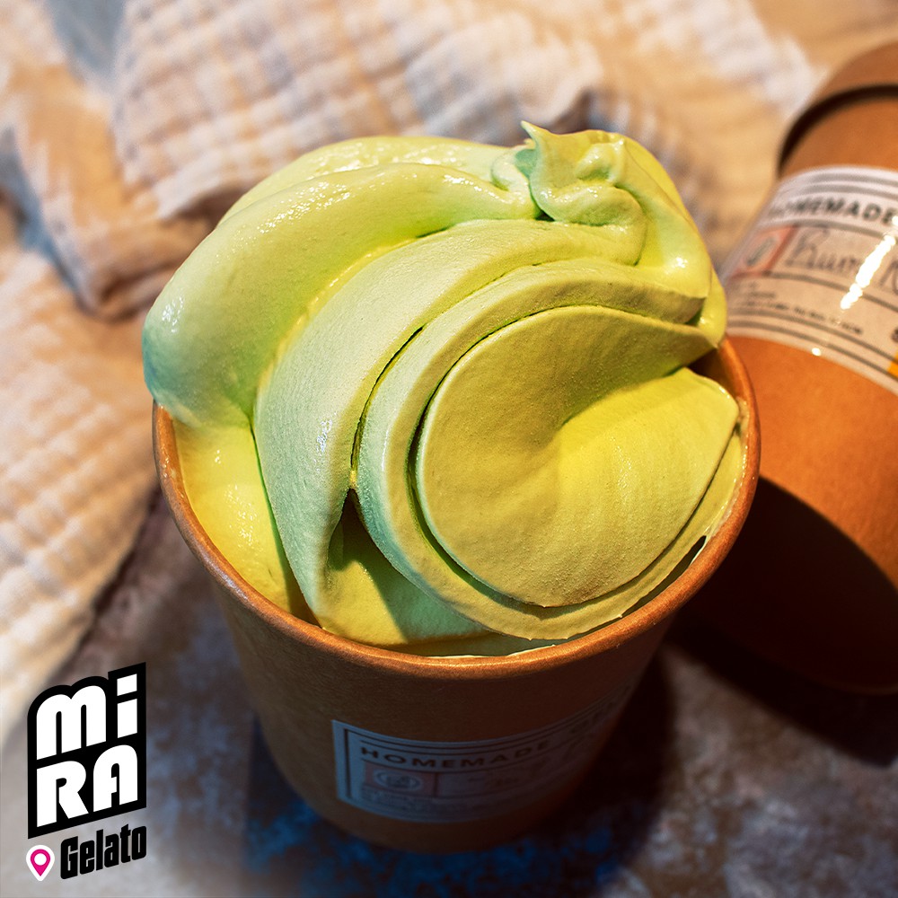 Kem gelato matcha - 100% homemade