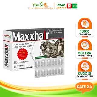 Viên uống Maxxhair kích thích mọc tóc,ngăn ngừa rụng tóc