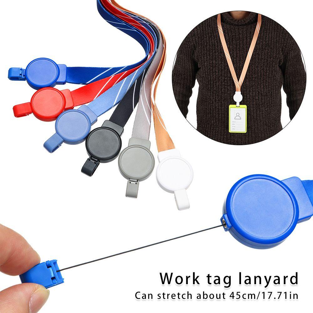 Dây Đeo Thẻ Chịu Được Sức Nặng Có Khóa Tháo Rời Tiện Lợi Dành Cho Văn Phòng