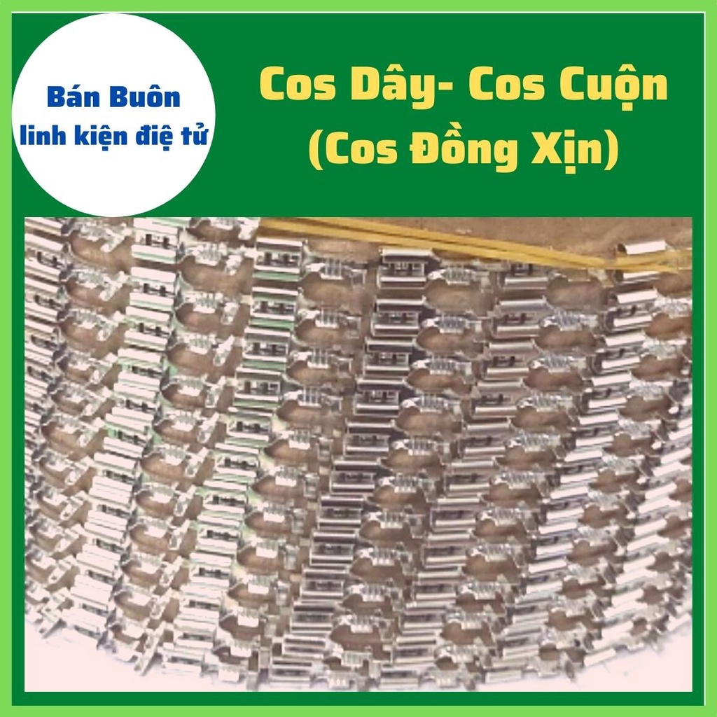 Cos khuyên tròn, cos tròn 4.2mm, Cos gài 6.3 ( Phục vụ cho nhà máy sản xuất)